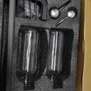 Kitchen Soap Dispenser Set with Drying Tray  16oz Glass Bottles with Stainless Steel Pumps, Black Sink Organizer Caddy with Brush Holder & Non-Slip Feet  All-in-One Dish & Hand Soap Station