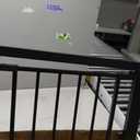 Fairy Baby Narrow Baby Gate 24.5"-29.5" Inch Wide, 38" Tall Pressure Mounted Auto-Close Small Pet Gate for Stairs and Doorways, No Drill Metal Safety Gate Indoor for Kids and Pets, Black