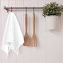 GOLD TEXTILES 12 Pack White Economy Cotton Blend 15x25 Inches Basic Hand Towels- Gym Towels (1 Dozen)