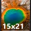 15x21 Picture Frame for Wall Display, 15x21 Black Picture Frame with Shatter Resistant Plexiglass, Stable and Sturdy 15 x 21 Poster Frame for Wall Display, Handpicked Gift Collection, 1 Pack