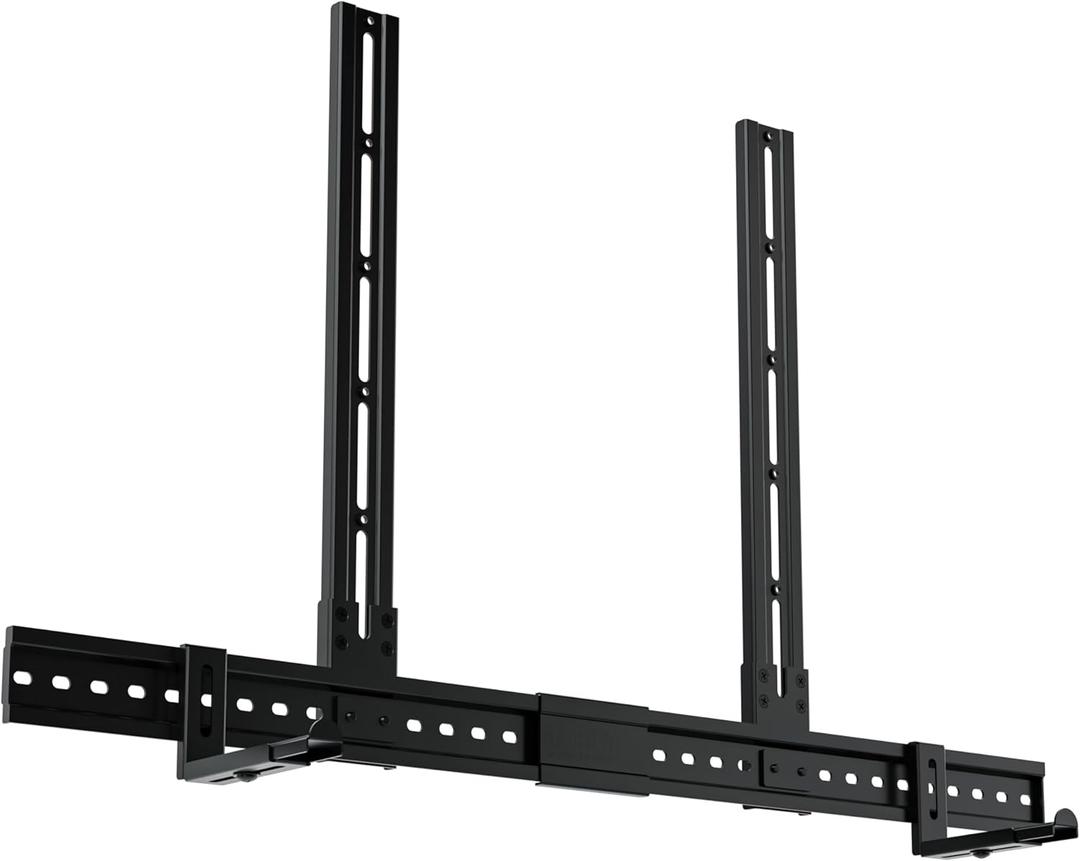 ECHOGEAR XL Soundbar Mount for Speakers up to 20lbs  Attaches to TVs up to 86 or Wood Studs 16-24 Universal Design & 2.6 Extension for Dolby Atmos  Easy DIY Install w/Included Hardware