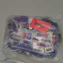 FOCO NBA Team Logo Stripe Clear Crossbody Bag, Retro Print