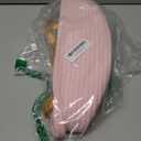 Small Woven Easter Basket with Gift Bag and Ribbon  Empty Burr Basket for Gifts, Baby Shower, & Birthdays  Decorative Rope Storage Organizer for Shelves, 12"x8"x5", Pink