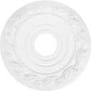 PATIKIL 16" OD x 3.74" ID PU Decorative Ceiling Light Medallion Cover White