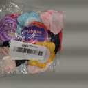 Pack of 14pcs Big 2"(5cm) Chiffon Ribbon Flowers Bows Hair Clip Headband Making Appliques Wedding Craft Mix (Beads Center Flower, 2")