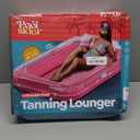 Premium Inflatable Tanning Pool Lounger | Inflatable Tanning Bed for Adults - 4 in 1 Multipurpose Suntan Tub | Pool Floats Adults, Inflatable Pool Float | Tanning Float - Sunbathing Pool Raft