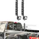 JOYTUTUS Truck Bed Fishing Rod Holder | 6-Rod Capacity | Secure Clamp-On Design | Fits Truck Bed & Boats | Horizontally or Vertically Place