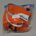 MIGOHI Warm Dog Coat Winter Dog Jacket,Waterproof Cold Weather Coats for Dogs,Fleece Jacket for Small Dogs,Reflective Thick Fleece Vest with Leash Hole (Orange)