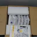 Ensenior 12 Pack 6 Inch LED Recessed Ceiling Light, Dimmable, 2700K-5000K 5CCT, 1200LM 12W 120V, High Brightness Canless Wafer Downlight - ETL&FCC&IC (2700k/3000k/3500k/4000k/5000k - 5cct White)
