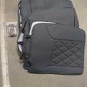 for Tacoma Seat Covers Custom Fit for 2016-2023 Crew Double Access Cab/Extended Cab Toyota Tacoma with Water Proof Faux Leather - Center Console Armrest Covers - Fully Covered (Black)