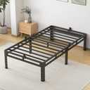 2-in-1 Twin XL Metal Platform Bed Frame, 14 Inch Heavy Duty Bed Base
