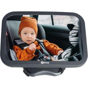 Rightcar Solutions Baby Car Mirror for Infant & Newborn | Rear Facing Car Seat Mirror | Shatterproof, Wide Crystal Clear View
