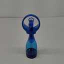 O2COOL Deluxe Handheld Battery Powered Water Misting Fan (Dark Blue) (Single)