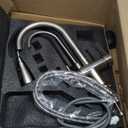 HUAHUALALA Kitchen Sink Faucet with Pull Down Sprayer 2 Handle 3 in 1 Water Filter Purifier Faucets, Brass Drinking Water Faucet Reverse Osmosis 