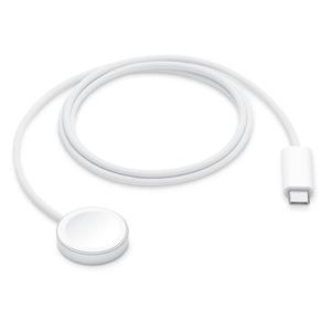 Apple - Watch Magnetic Fast Charger to USB-C Cable (1 m) - White