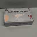 Baby Airplane Bed, Baby Travel Essentials for Flying, Toddler Airplane Seat Extender Must Haves, Plane Portable High Chair Harness Seat for Infant (Gray)