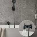 Tub Spout with Diverter, Bathtub Spout for Hand Shower,Matte Black