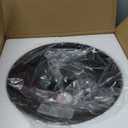 Black Gooseneck Barn Light for Farmhouse 10 Inch Dome Exterior Lights Fixture with Wall Mount, Outdoor Wall Sconce for Garage Porch Patio