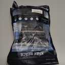 2 x POWERLIX Adjustable Compression Knee Brace for Men & Women, featuring Stabilizers & Patella Support, Optimal Recovery for Knee Pain, Medical Knee Sleeve for Arthritis, Weightlifting, Dance, Running (Large, Black with Strap)