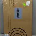 Extra Large Stone Bath Mat, 36''x24'' Non-Slip Diatomaceous Earth Stone Bath Mat, Super Absorbent Quick Drying for Bathroom/Kitchen, Easy to Clean (35.4x23.6'', Largegrayflat 1 Pack)