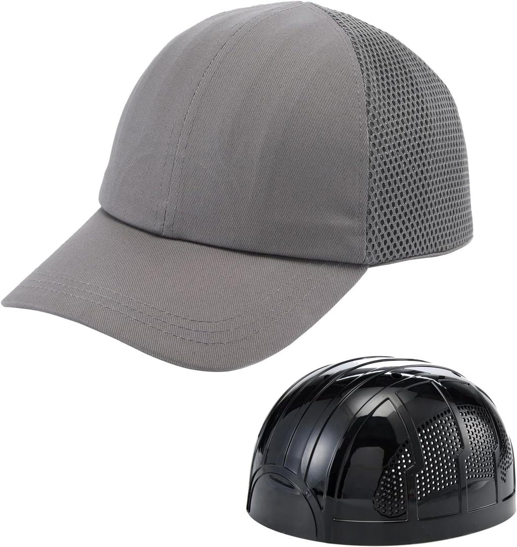Lightweight Hard Hat Safety Bump Cap Safety Hard Hat Head Protection Cap Breathable Baseball Hat Style Comfortable Head Protection Hat for Work