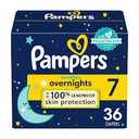Pampers Swaddlers Overnight Diapers Super Pack - Size 7 - 36ct