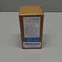 BlastHome Luxury Curtain Rings  Premium Metal with Quiet, Smooth, Removable Nylon Inserts  Pinhooks and Clips Included  1 1/2" Inside Diameter  18 Rings for Two Standard Curtains  Brushed White