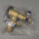 1720A Pressure Vacuum Breaker Assembly for Zurn Wilkins 1-720A, Brass Irrigation Backflow Preventer, Max 400 PSI Backflow Preventer Valve for Irrigation Systems and Commercial Water Supply Systems