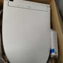 TOTO WASHLET C5 Electronic Bidet Toilet Seat with PREMIST and EWATER+ Wand Cleaning, Elongated, Cotton White - SW3084#01
