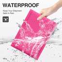 UCGOU Bubble Mailers 8.5x12 Inch Hot Pink 25 Pack Usable Size 8.5x11 Poly Padded Envelopes #2 Medium Mailing Opaque Packaging Postal Self Seal Waterproof Boutique Shipping Bags for Clothes Makeup