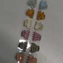 Claw Jaw Clips 12PCS Small for Thin Hair Styling Accessories Classic Clamp for Women Girls (Sequins)