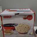 Popcorn Machine, FOHERE 6.3 Quarts Electric Hot Oil Popcorn Popper Machine with Stirring Rod, Large Lid for Serving Bowl and Convenient Storage, Removable & Nonstick Plate, 28Cups, Two Measuring Cups