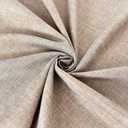 Fitable Faux Linen Tablecloths Rectangle 60 x 120 Inch - 6 Pack Neutral Table Clothes for 8 Foot Tables, Nature Faux Burlap Table Covers for Wedding, Party, Farmhouse, Banquet, Buffet