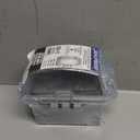 Sealproof 1-Gang Weatherproof Exterior in Use Outlet Cover and Box Kit - Metallic Electrical Outlet Box and UL Extra Duty, Lockable, in Use Outdoor Outlet Cover - Horizontal/Vertical Use