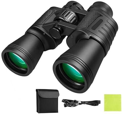 20x50 Binoculars for Adults,Compact Binocular High Power Easy Focus with Low Light Vision,Waterproof Binoculars for Bird Watching,Performances,Hunting,Sports Games