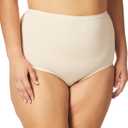 Bali Women's Stretch Brief Panty (Pink, L)