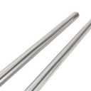 Design House Closet Rod, Adjustable, 27-Inches to 48-Inches, Steel Construction, Polished Chrome, 2.75 in. D x 42.0 In. L, 206045m Polished Creme 