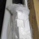 SineRise LED Modern Bathroom Vanity Light Fixtures (5-Light, 40-Inch)(5CCT, Dimmable), Matte Black Modern Acrylic Bathroom Wall Lighting Fixtures Over Mirror (3000K/3500K/4000K/5000K/6000K)