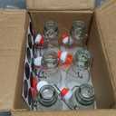 Ahhute Swing Top Glass Bottle, Kombucha Bottles 8oz, Vanilla Extract Bottles with Airtight Lid, Flip Top Glass Bottle 6 Pack