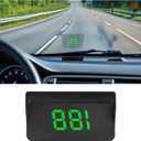GPS Heads up Display for Cars with HD Large Font,USB Plug & Play Digital Speedometer for Car with Adjustable Brightness,Universal Car HUD Head up Display for Speed Displays