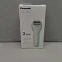 Panasonic Electric Razor for Women, Cordless 3-Blade Shaver with Pop-Up Trimmer, Wet Dry Operation - ES-AWL6AG (Mint)