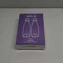 Insulated Water Bottle, 2 Pack-12oz Stainless Steel Water Bottles with straw lid, Metal Sports Water Bottles for Boys,Girls, Double Wall Vacuum BPA-Free Flask for School,Sports & Travel-Silver