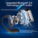 AI Real-Time Translation Earbuds-3-in-1 Wireless Bluetooth Translation Headphones for 144 Languages & Accents,Compatible with iOS & Android, Translation Device for Travel, Business, Learning (Black)