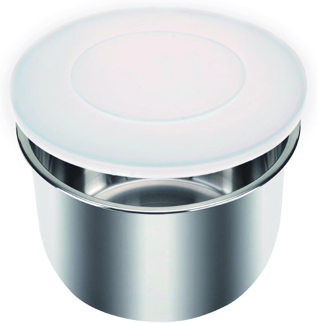 IMPRESA 6 Quart Silicone Inner Pot Lid Compatible with Instant Pot DUO60/LUX60/Smart60 Pressure Cooker Cover - Clear, Retains Steam - Dishwasher & Freezer Safe Silicone Lid