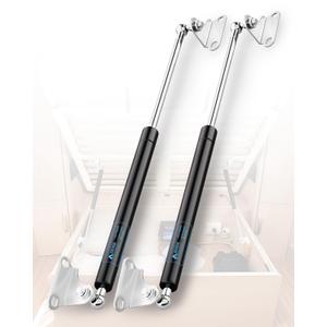 ARANA 15 inch Lift Support Struts Gas Spring Shocks 300 N/67 LB Per Prop for RV Bed Floor Hatch Trap Door TV Cabinet Heavy Duty Box Lid Window Camper Shell with L Mounts 2Pcs