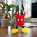 JUNIQUTE Pencil Holder for Desk Cute,Unique Kids Desktop Organizer Cup,Also Ideal for Makeup Brushes, Kitchen Utensils, and Toothbrushes