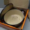 Le Creuset Enameled Cast Iron Signature Round Dutch Oven, 7.25 qt., Licorice