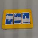 Mattel Games Skip-Bo Card Game in Storage & Travel Tin for Kids, Adults & Families, Color Blind Accessible Deck for 2 to 6 Players