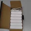 EZVALO 6 Pack Motion Sensor Night Lights, Sync LED Stair Lights Indoor, 1500mAh Rechargeable, Magnetic & Dimmable, 3000K Soft White, Portable Nightlight for Hallway, Stairs, Bathroom, Bedroom