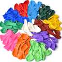 Thickened balloons, 120 PCS Balloons Assorted Colors, Latex Balloons for Kid's Birthday Party, Exquisite Rainbow Balloon, 12 Inches 13 Kinds of Rianbow Colorful Party Balloons Decorations.